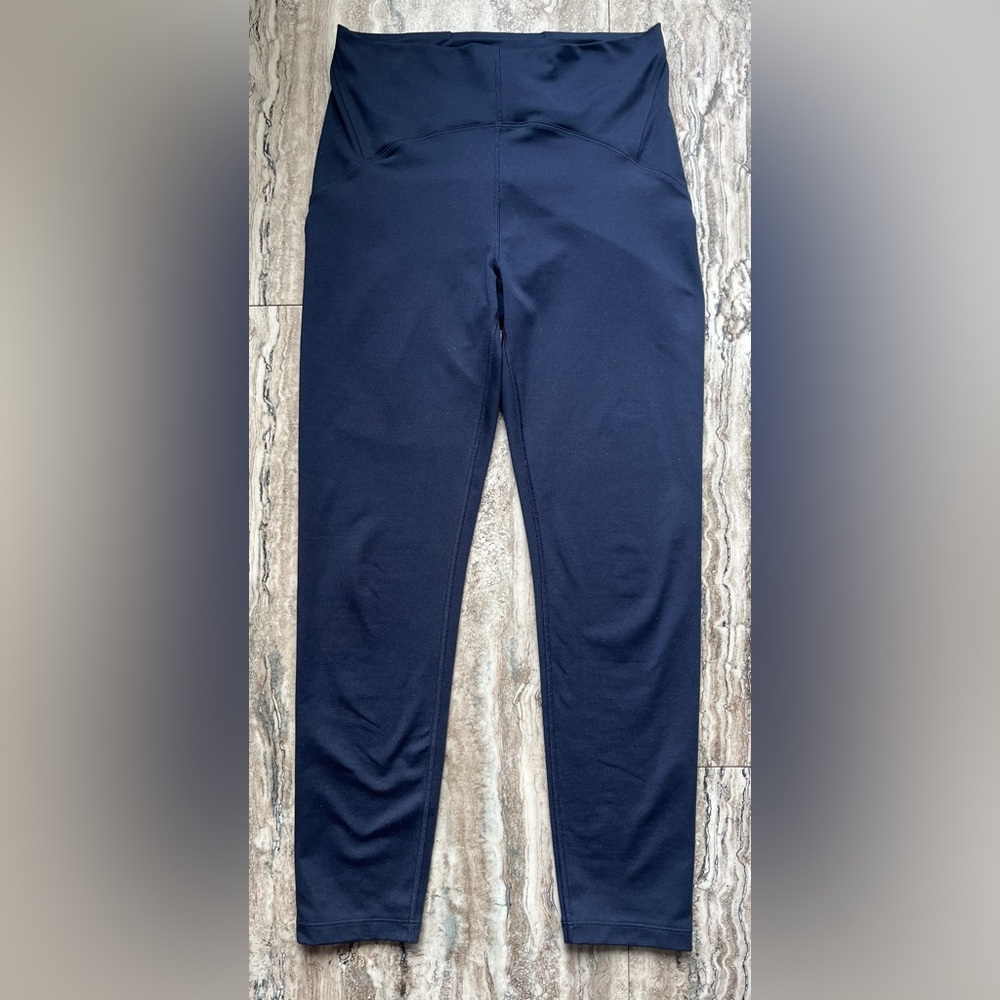 Outdoor Voices Freeform 7/8 Contour Navy Blue Leggings (M)